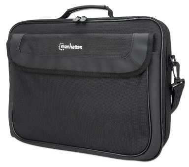 MANHATTAN Torba za laptop Cambridge Clamshell, 15.6", crna